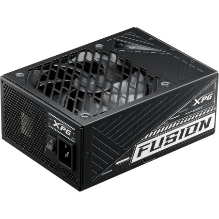 ADATA | FUSION1600T-BKCUS | XPG FUSION, Negro, Digital, Soporte de software PRIME, 80+ Titanium, Full Modular, 1600W, ATX24x1,