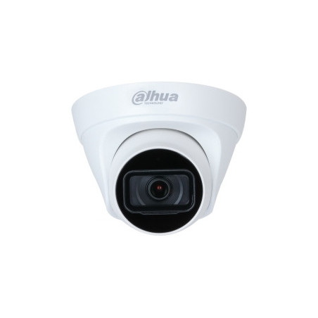 DAHUA | DH-IPC-HDW1431T1-A-S4-2.8MM | Camara Dahua Domo IP, 4MP, Lente fijo 2,8mm, Audio Incorporado, Metal/Plastico, WDR,