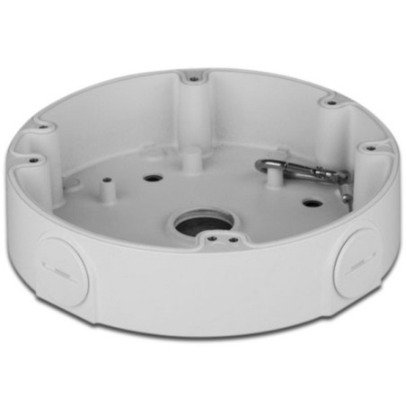 DAHUA | DH-PFA138 | CAJA DE UNION EN ALUMINIO A PRUEBA DE AGUA MEDIDAS 161MM DE DIAMETRO X 37MM DE ALTO PARA TUBO