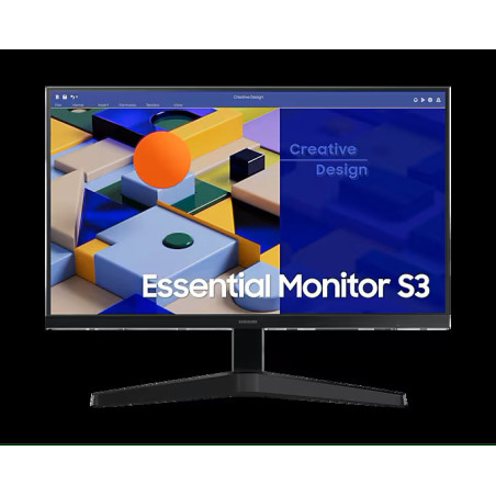 SAMSUNG | LS24C310EALXZL | Monitor FHD Plano de 24 panel IPS, modo para cuidado ocular y eco saving plus Resolución 1920X1080