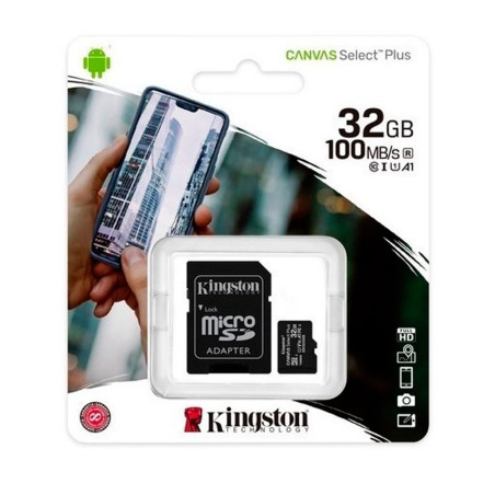 KINGSTON | SDCS2/32GB | Micro SD Kingston Canvas Select Plus