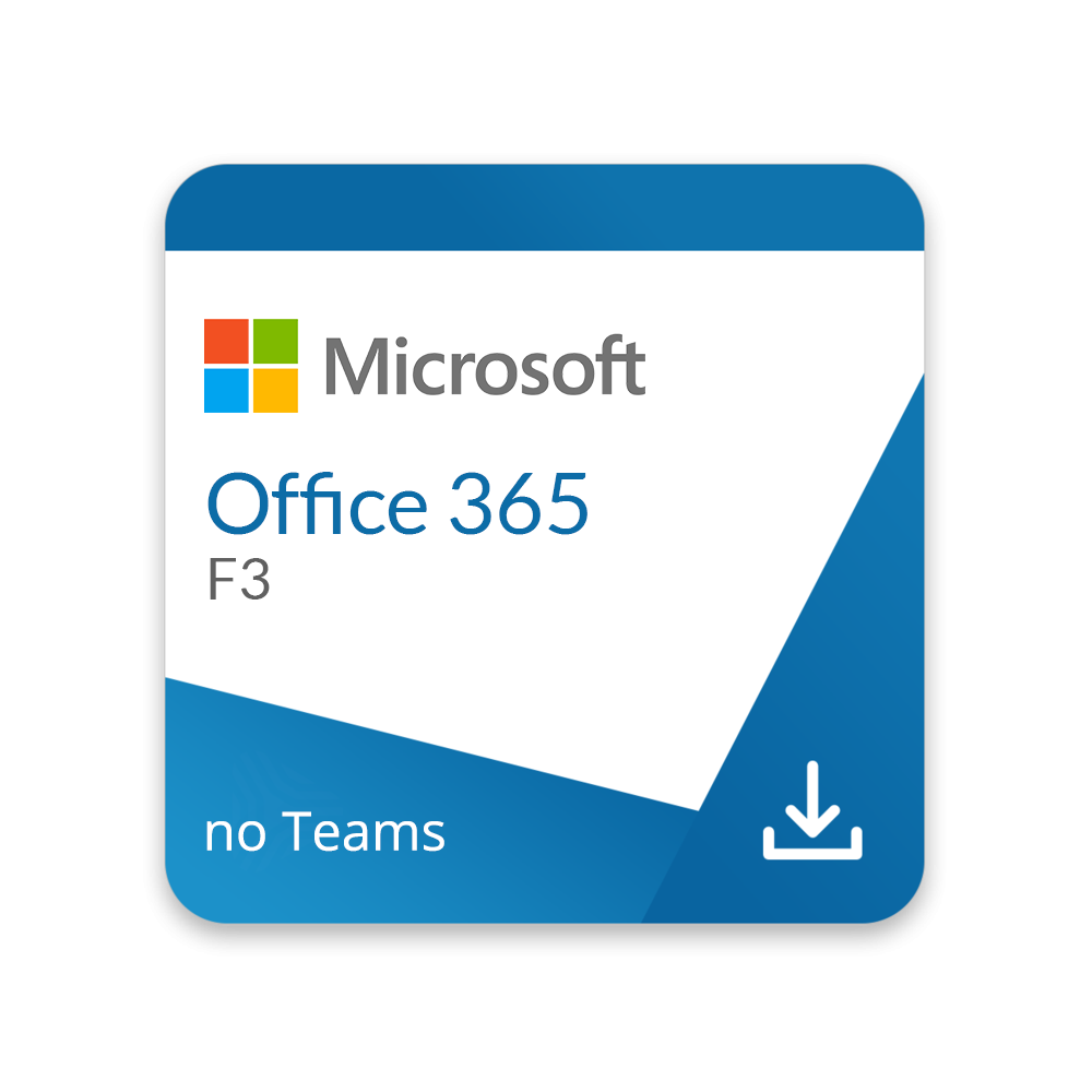 Compra Microsoft 365 F3 (no Teams) - JFM Technology