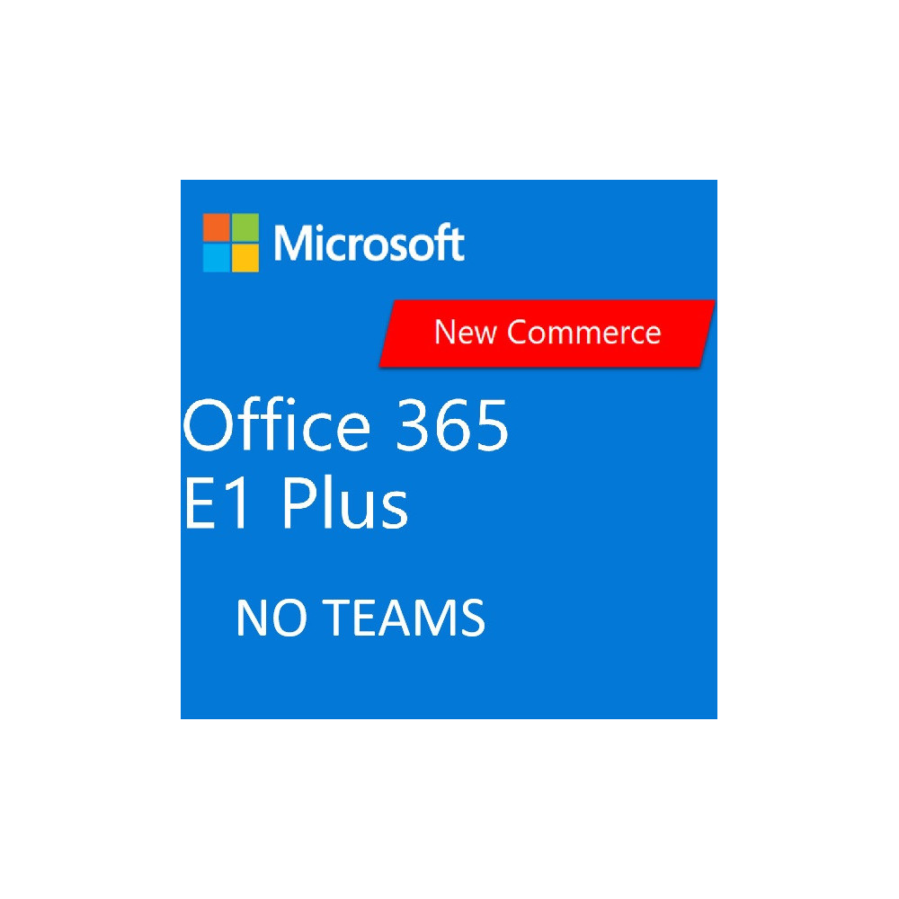 Compra Office 365 E1 Plus (No Teams) - JFM Technology