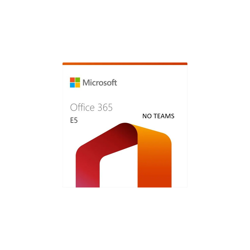 Compra Office 365 E5 (no Teams) - JFM Technology