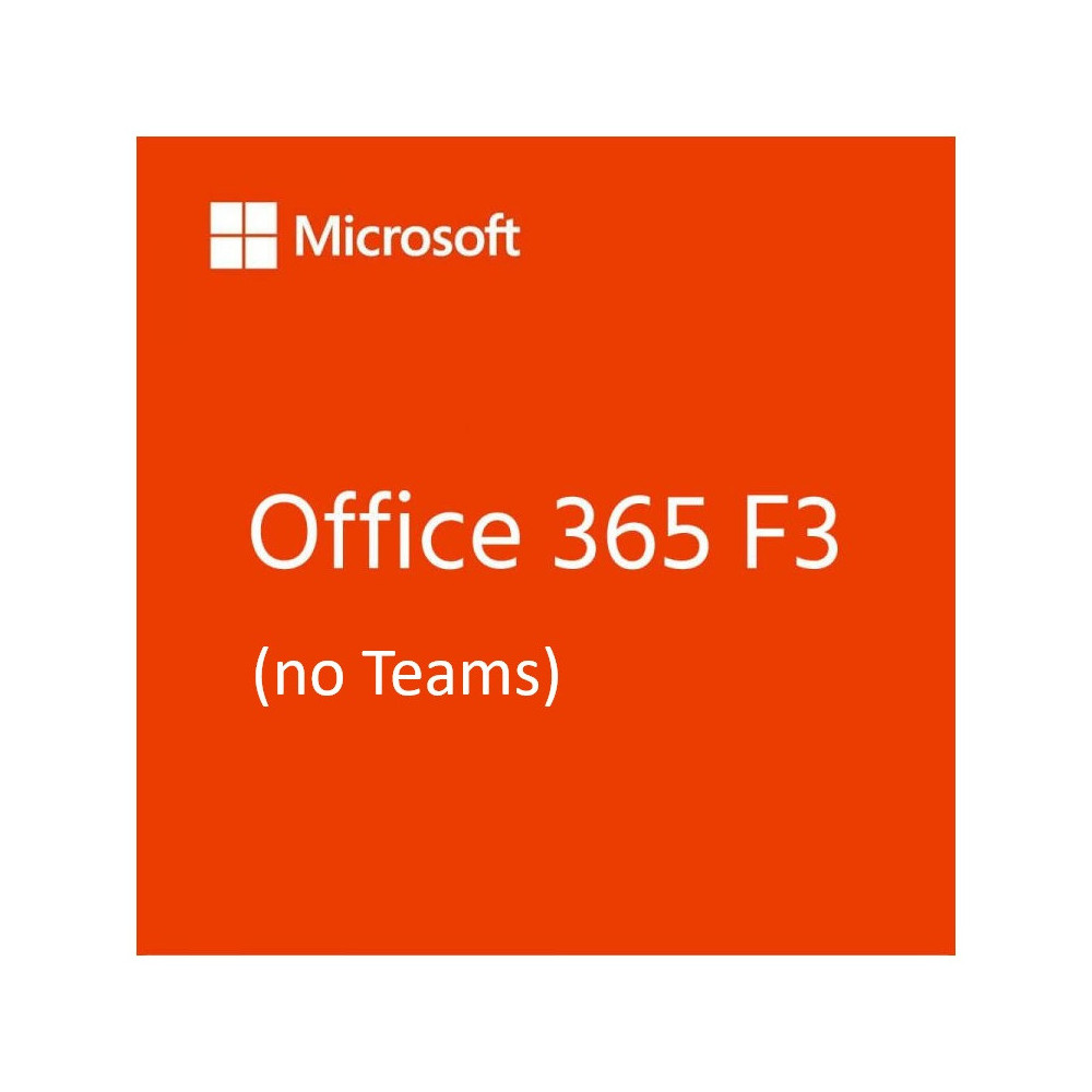 Compra Office 365 F3 (no Teams) - JFM Technology