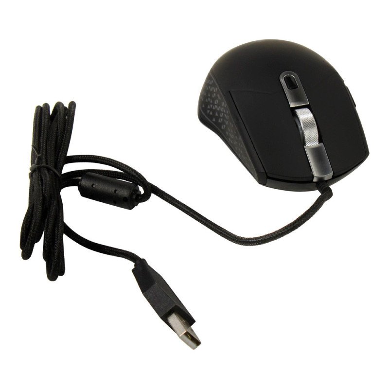 GENIUS | 31040008400 | MOUSE SCORPION M705 Interfaz/Optico/Resolución (DPI) 800 / 1600(Predeterminado) / 2400 / 3200 / 4800 /